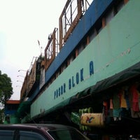 Photo taken at Pasar Blok A by Isranto A. on 7/14/2012