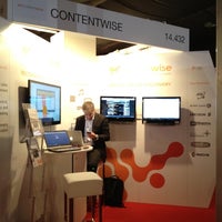 Photo taken at IBC Hall 14 - Connected World by Andrea C. on 9/10/2012