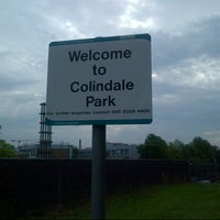 Photo taken at Colindale Park by Nemesis 5. on 8/15/2012
