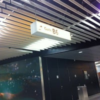 Photo taken at Gate B6 by Dorieen on 2/8/2012