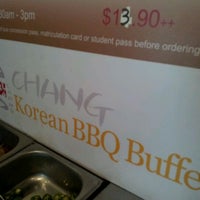 Photo taken at Chang Korean Barbecue by Car l. on 3/3/2012