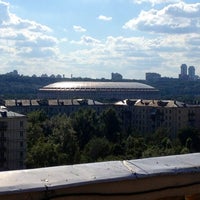 Photo taken at Футбольное Поле by Edoardo on 8/9/2012