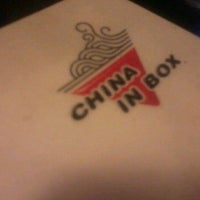 Photo taken at China in Box by Daniela A. on 4/23/2012