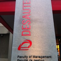 Photo taken at Desautels Faculty of Management by Kristopher S. on 5/1/2012