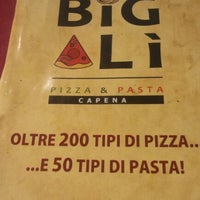 Photo taken at Big Alì - Pizza Pasta &amp;amp; Grill by Angelo F. on 8/5/2012