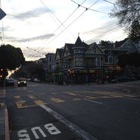 Photo taken at MUNI Bus Stop #14957 - Haight at Masonic - OUTBOUND by Eric C. on 4/18/2012