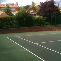 Photo taken at Holland Garden Park Tennis Courts by Olivier W. on 6/17/2012