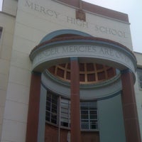 Photo taken at Mercy High School by Christine A. on 9/5/2012