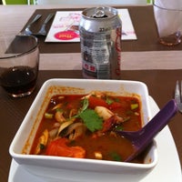 Photo taken at Thai at Home by Anya N. on 6/22/2012