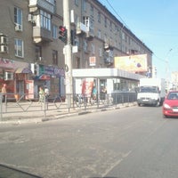 Photo taken at Metro Sovetskaya by Викуша Д. on 7/27/2012
