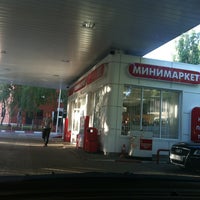 Photo taken at Лукойл АЗС №303 by Maxim on 7/21/2012