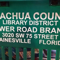 Photo taken at Tower Road Branch | Alachua County Library District by gwen w. on 8/30/2012