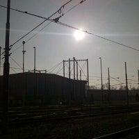 Photo taken at GVB Lijnwerkplaats Metro (LWP) by Xandur G. on 3/20/2012