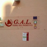 Photo taken at gal terre del primitivo info point by alessandro p. on 8/22/2012
