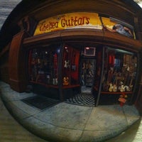 Photo taken at Dan&#39;s Chelsea Guitars by Amanda C. on 4/21/2012