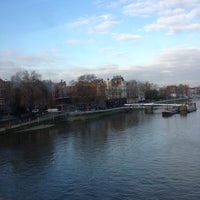 Photo taken at Fulham Railway Bridge by Walter T. on 2/6/2012
