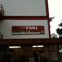 Photo taken at FMU - Campus Vila Mariana II by Marcelo A. on 5/22/2012