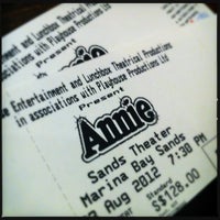 Photo taken at Annie The Musical by Analyn S. on 8/3/2012
