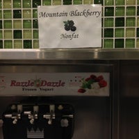 Photo taken at Razzle Dazzle Frozen Yogurt by Liz M. on 4/22/2012