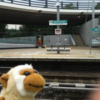 Photo taken at Beckton Park DLR Station by Greg B. on 7/27/2012