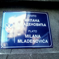 Photo taken at Plato Milana Mladenovića by Милош Б. on 8/20/2012