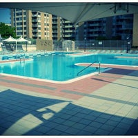 Photo taken at Pool | Van Ness North by Cozmik on 5/27/2012