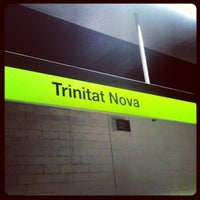 Photo taken at METRO Trinitat Nova by Josep C. on 4/10/2012