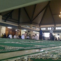 Photo taken at Masjid Daarul Adzkar by Guruh A. on 8/18/2012