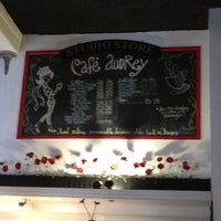 Photo taken at Cafe Audrey by Anastasia G. on 8/22/2012