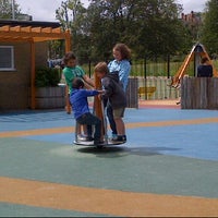 Photo taken at Parliament Hill Fields Playground by Nick D. on 7/1/2012