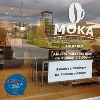 Photo taken at Moka Gourmet Coffee and more... by Jose L. on 5/26/2012