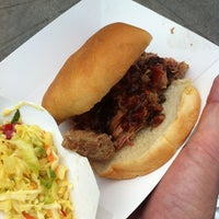 Photo taken at Big Bob Gibson Bar-B-Q Tent @ Big Apple Barbecue Block Party by A Z. on 6/9/2012