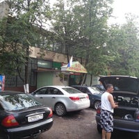 Photo taken at Стекляшка на Рогова by АЛЕКСЕЙ П. on 6/12/2012