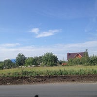Photo taken at Трасса М23 / Е58 by Anastasia P. on 6/7/2012
