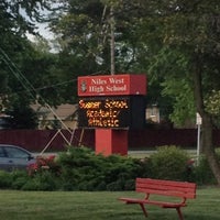 Photo taken at Niles West High School by John G. on 5/30/2012