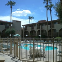 Photo taken at Hospitality Suite Resort Scottsdale by Eric d. on 7/22/2012