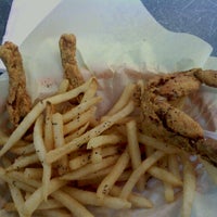 Photo taken at Beau Legs Fish &amp;amp; Chips by Jonathan R. on 8/6/2012