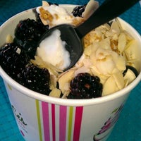 Photo taken at Sweet CeCe&amp;#39;s Frozen Yogurt and Treats by Steven P. on 3/20/2012