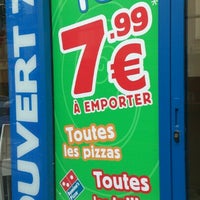 Photo taken at Domino&amp;#39;s Pizza by Guillaume B. on 7/24/2012