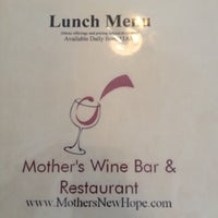 Photo taken at Mother&amp;#39;s Wine Bar &amp;amp; Restaurant by Linda K. on 5/12/2012