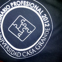 Photo taken at Universidad Casa Grande by Viviana E. on 3/13/2012