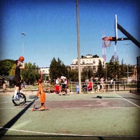 Photo taken at Cal Anderson Basketball Court by Chris H. on 7/7/2012