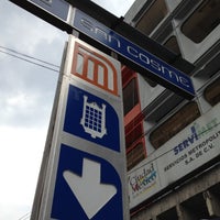 Photo taken at Metro San Cosme by Javier A. on 6/5/2012