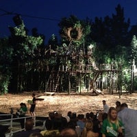 Photo taken at Into The Woods Delacorte Theatre by Micah M. on 9/1/2012
