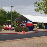 Photo taken at The Trails Park &amp;amp; Community Pool by DJ D. on 7/4/2012