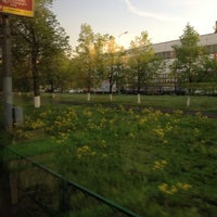 Photo taken at Остановка «Электродепо» by Юрий А. on 5/8/2012