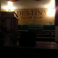 Photo taken at Destiny Worship Center by Tabitha J. on 2/21/2012
