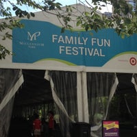 Photo taken at Millennium Park Family Fun Festival by Nicky J. on 8/8/2012
