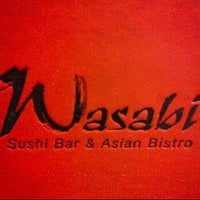 Снимок сделан в Wasabi: Sushi Bar &amp;amp; Asian Bistro пользователем Jesus D. 4/20/2012