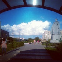 Photo taken at Площадь Маршала Конева by Антон Б. on 8/11/2012